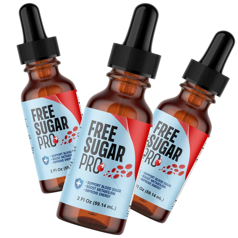 Free Sugar Pro 3 Bottles Popular Package